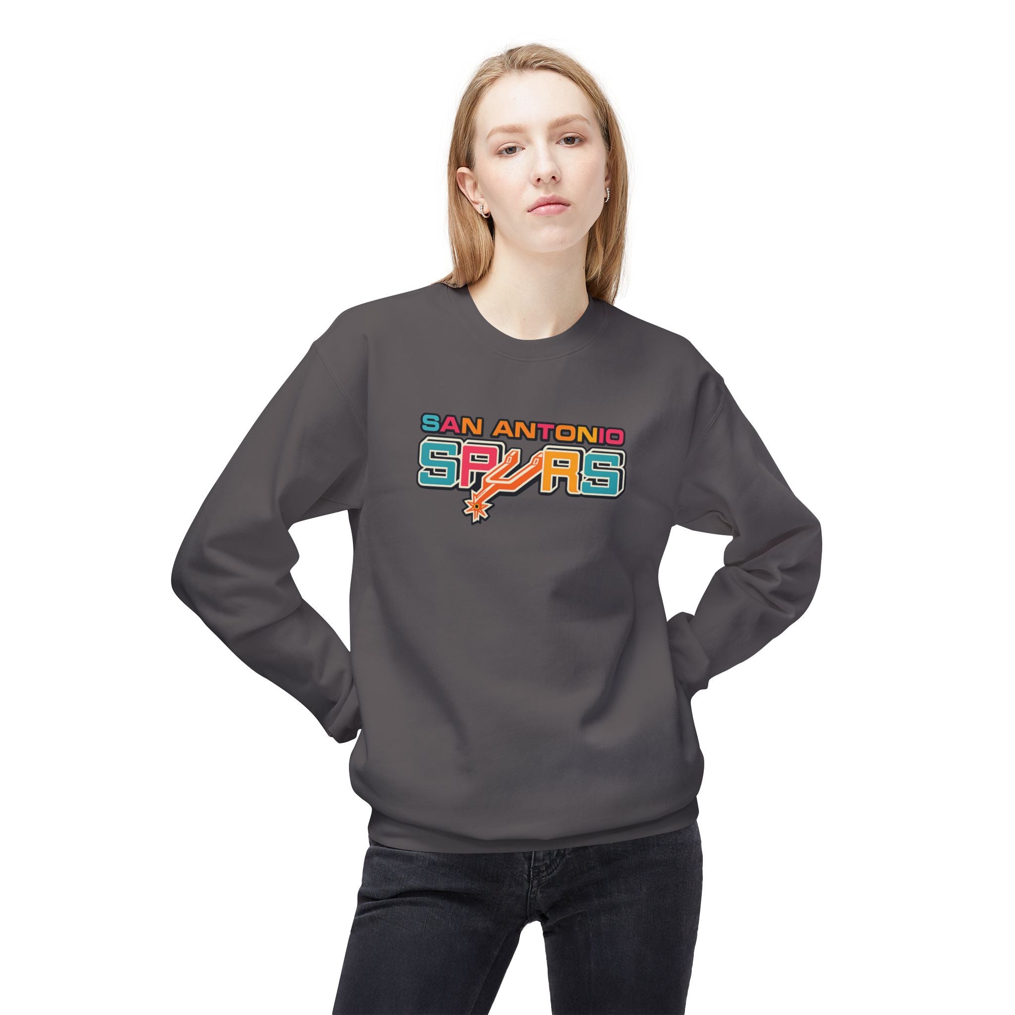 Spurs Retro Logo Sweatshirt