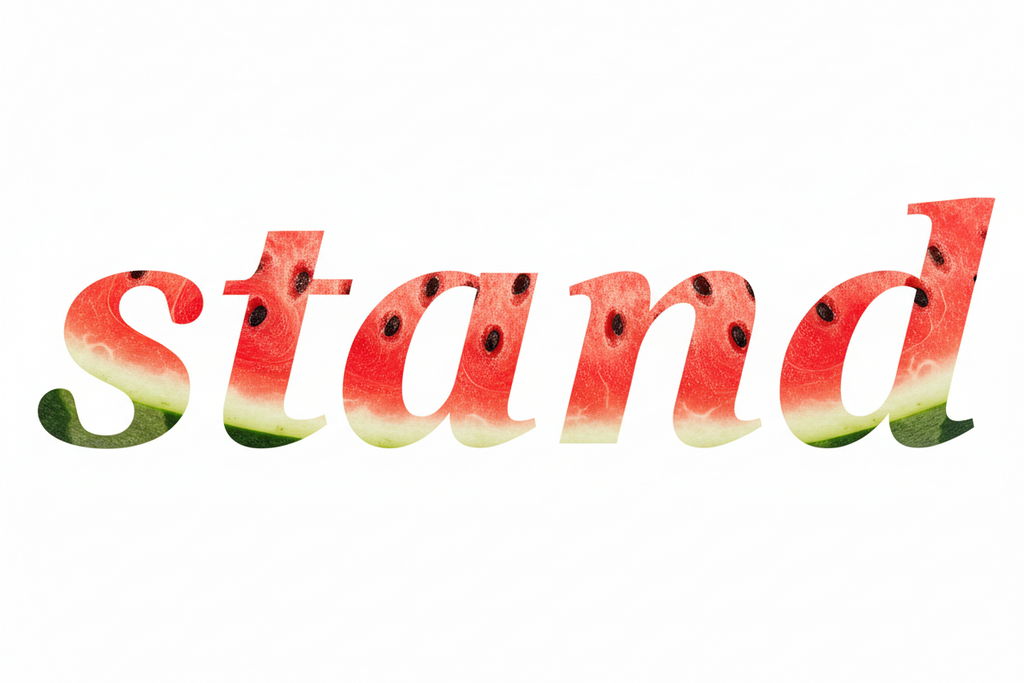 Limited Edition Stand Watermelon Print