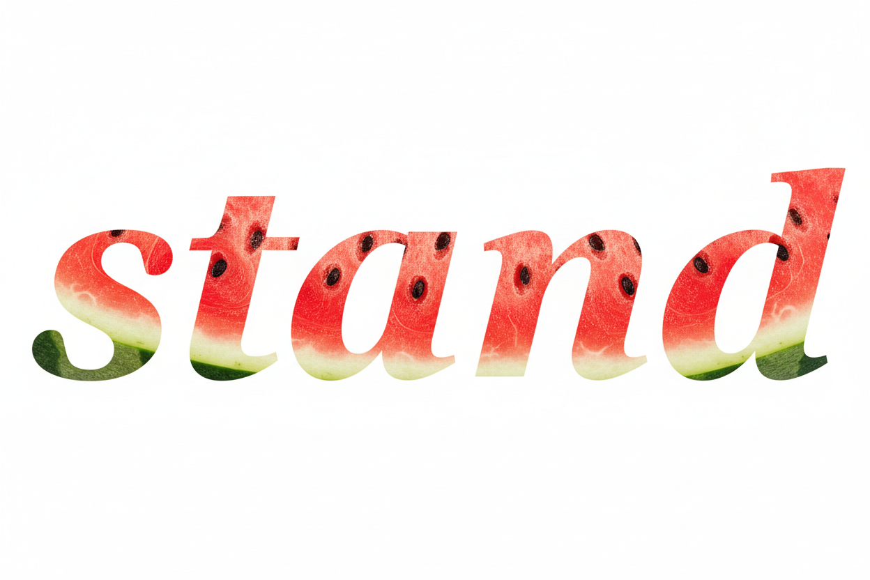 Limited Edition Stand Watermelon Print