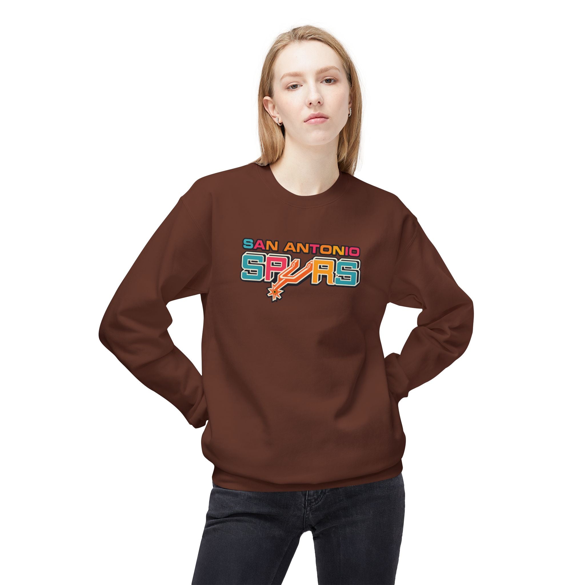 Spurs Retro Logo Sweatshirt