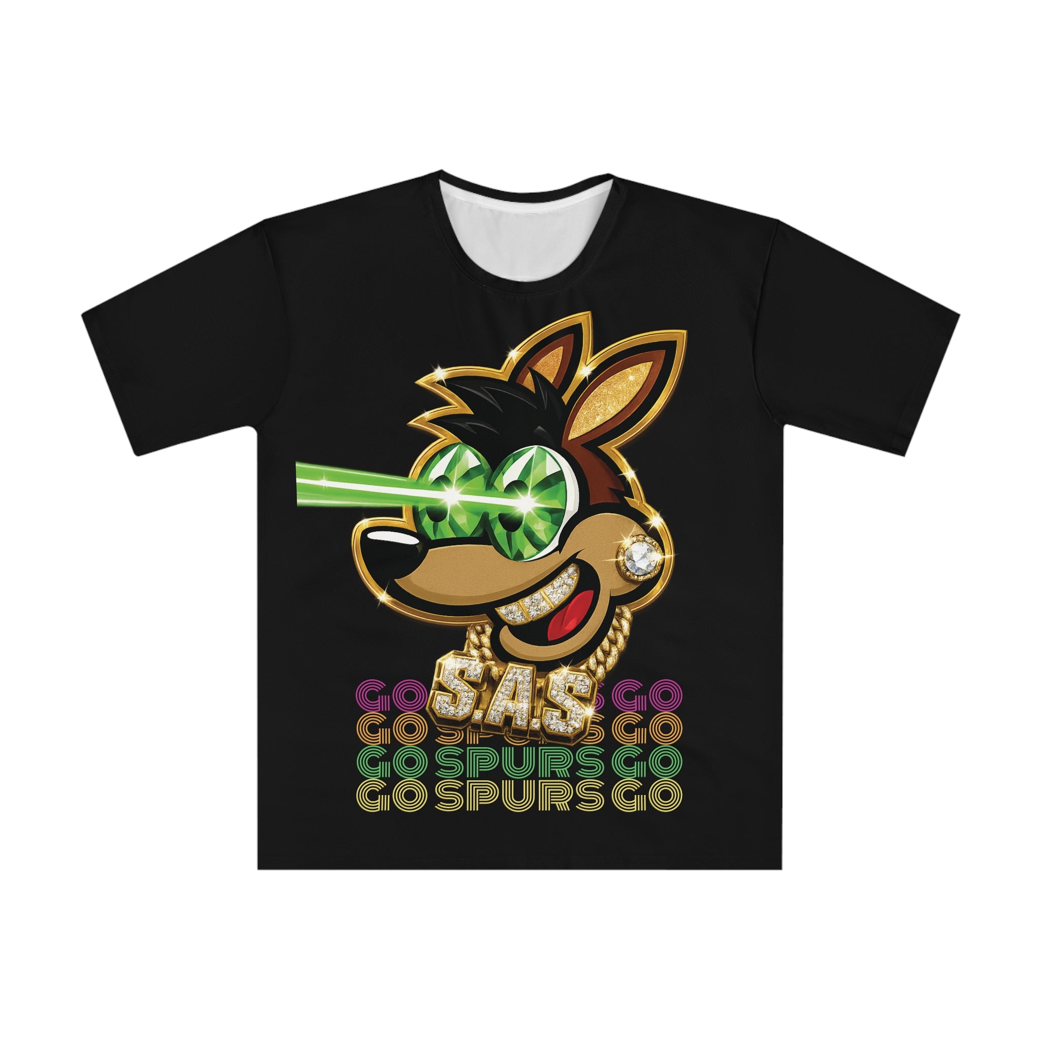 Spurs Go Mascot Graphic T‑Shirt