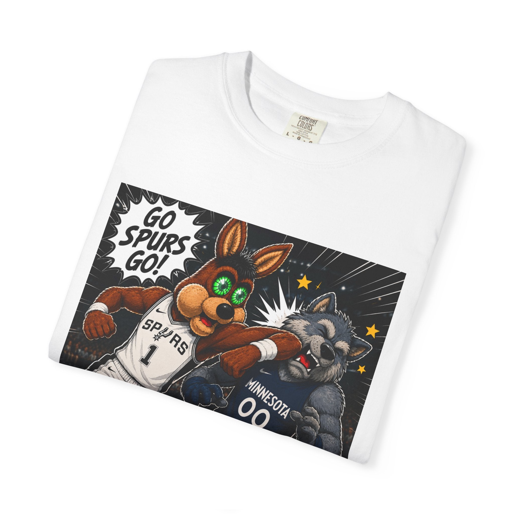 Friendly Elbow — "Go Spurs Go" Graphic Tee