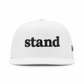 White stand Snapback
