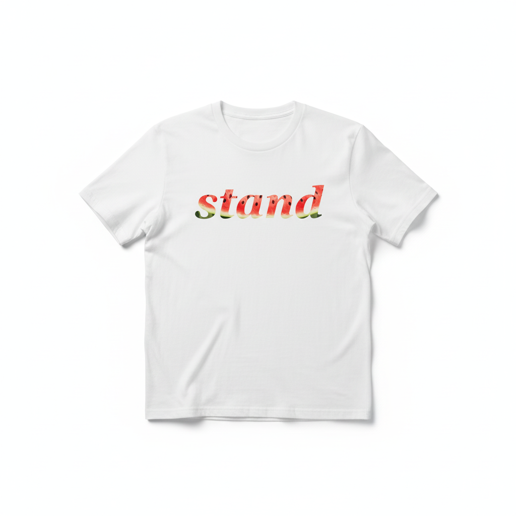 White t-shirt mockup