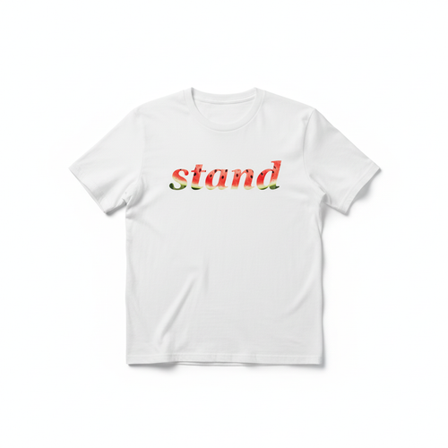 White t-shirt mockup